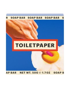 Toiletpaper Beauty Soap Egg 50g