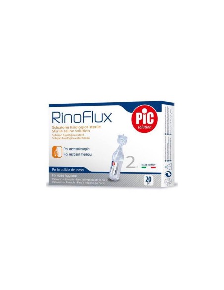 Pic Solucion Rinoflux Solución Fisiológica Monodosis 20x 2ml