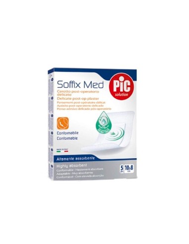 Pic Soffix Med Pansement Stérile 10x8cm 5U Pic Soffix Med Pansement Stérile 10x8cm 5U