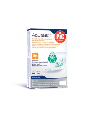 Pic Sparadrap Antibactérien Résistant à L'eau 15x10cm 5U Pic Sparadrap Antibactérien Résistant à L'eau 15x10cm 5U