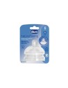 Chicco Tétine Naturelle Feeling Papilla Flow 2 Unités 6m