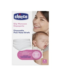 Chicco Mammy Culotte Post-partum Jetable 4 Unités