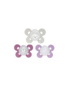 Chicco Chupete Silicona Physio Comfort Niña 16-36 M 2u