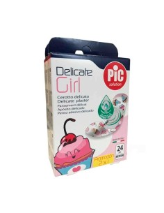 Pic Delicate Tnt Girl Pansements Adhésifs 19x72cm 24U