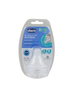 Chicco Tetina Physio 2m+ Silicona F/ Medium 2U