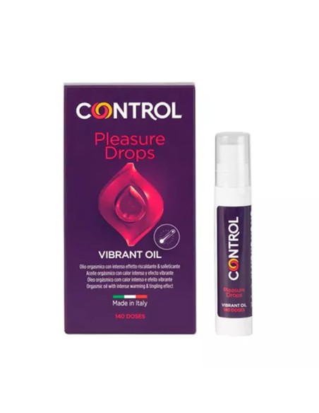Control Pleasure Drops Vibrant Oil 10ml