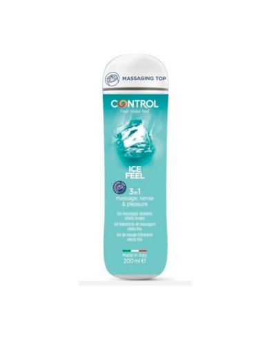 Control Moisturising Massage Gel Ice Feel 200 ml