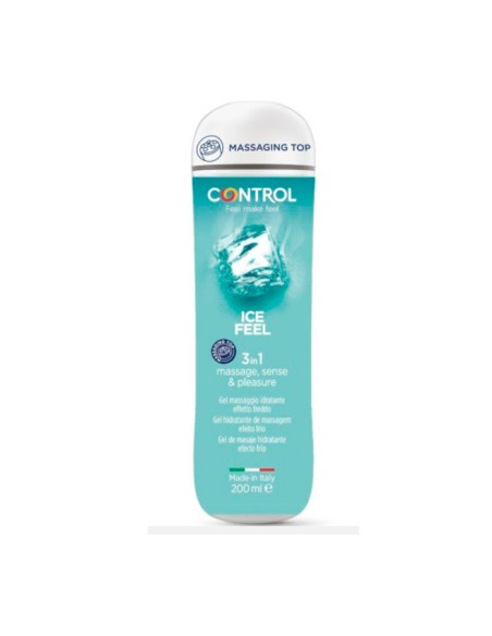 Control Moisturising Massage Gel Ice Feel 200 ml