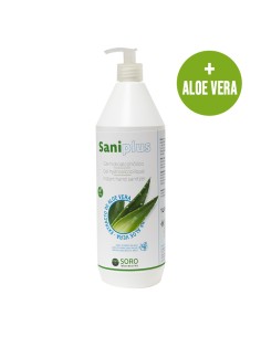 Gel Hydroalcoolique Hygiénisant Pour Les Mains à l'aloe vera 1 Litre