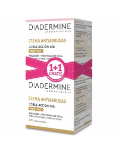 Diadermine Double Action Crème De Jour Antiride 50ml Coffret 2 Produi
