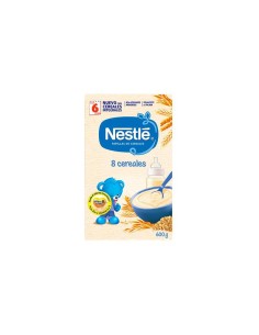 Nestle Nestlé Bouillie 8 Grains Entiers Avec Bifidus 6 Mois