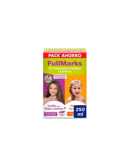 Fullmarks Kit Lotion Anti-Poux 100ml Shampooing 150ml