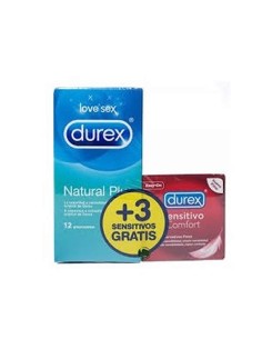Durex Love Sex 12 Préservatifs Natural Plus Et 3 Préservatifs Sensit
