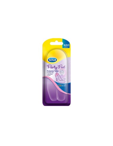 Scholl Party Feet Gelactiv Protecteur De Talon 1 Paire Scholl Party Feet Gelactiv Protecteur De Talon 1 Paire