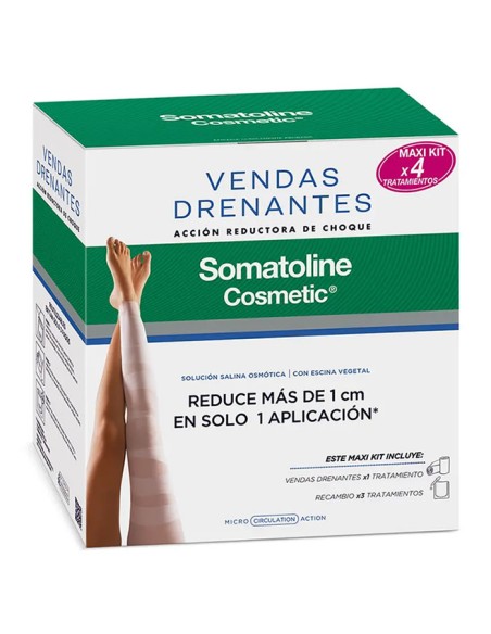 Somatoline Drainage Bandages Maxi Kit 4 Pieces Set