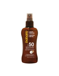 Babaria Huile Protectrice Spf50 Monoï De Tahiti 100ml