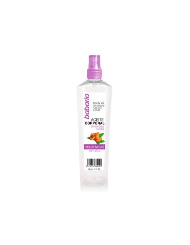 Babaria Huile Corporel Hydratant Amandes Douces 300ml Babaria Huile Corporel Hydratant Amandes Douces 300ml