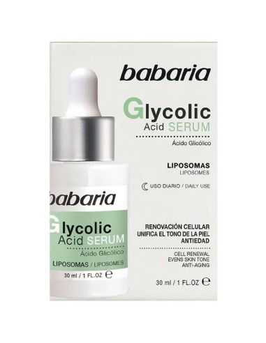 Babaria Glycolic Acid Serum Cell Renewal 30ml Babaria Glycolic Acid Serum Cell Renewal 30ml