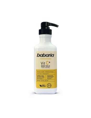 Babaria Vitamin C Body Milk 500ml Babaria Vitamin C Body Milk 500ml