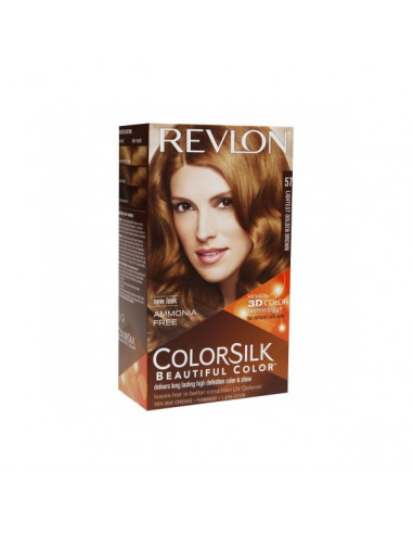 Revlon Colorsilk Sans Amoniaque 57 Lightest Golden Brown Revlon Colorsilk Sans Amoniaque 57 Lightest Golden Brown