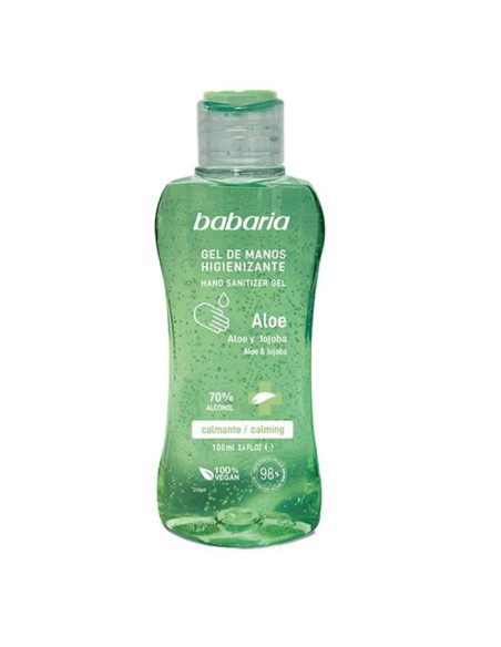 Babaria Aloe Sanitizing Hand Gel 70% Alcohol 100ml