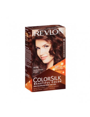 Revlon Colorsilk Sans Amoniaque 46 Medium Golden Chestnut Brown
