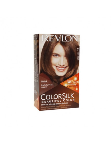Revon Colorsilk Sans Amoniaque 51 Light Brown