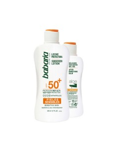 Babaria Sun Sunscreen Lotion Spf50 Plus 200ml Coffret 2 Produits