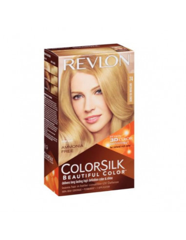 Revlon Colorsilk Sans Amoniaque 74 Moyen Blond Revlon Colorsilk Sans Amoniaque 74 Moyen Blond