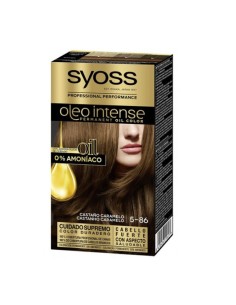 Syoss Oleo Intense Permanent Hair Color 5-86 Caramel Brown
