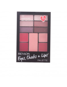 Revlon Eyes Cheeks Lips Palette 300 Berry In Love