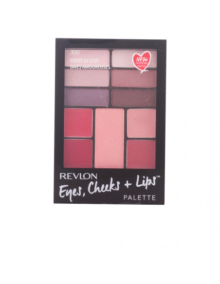 Revlon Eyes Cheeks Lips Palette 300 Berry In Love