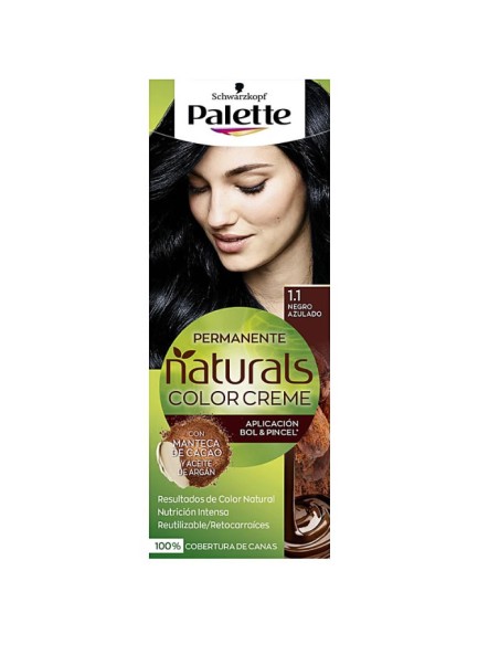 Schwarzkopf Palette Naturals Color Creme 1.1 Bluish Black