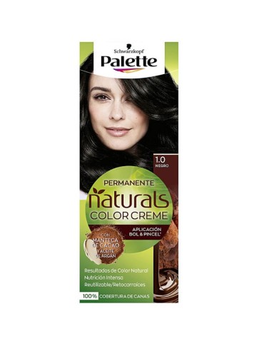 Schwarzkopf Palette Naturals Color Creme 1.0 Black Schwarzkopf Palette Naturals Color Creme 1.0 Black