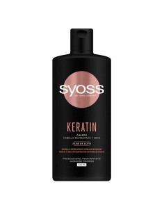Syoss Keratin Champú Cabello Encrespado y Seco 440ml