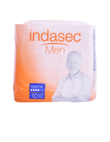 Indasec Absorbants Mâles Normaux 10 Unités Indasec Absorbants Mâles Normaux 10 Unités