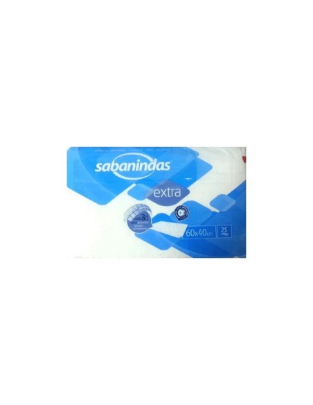 Sabanindas Protector Pequeño 60x40cm 25 Uds