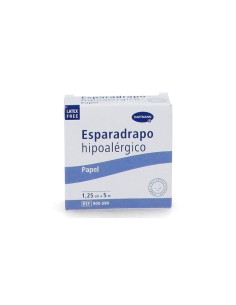 Papier adhésif hypoallergénique Hartmann 5mx1,25cm