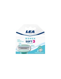 Lea Recambios Woman Soft3 Sensitive 2un