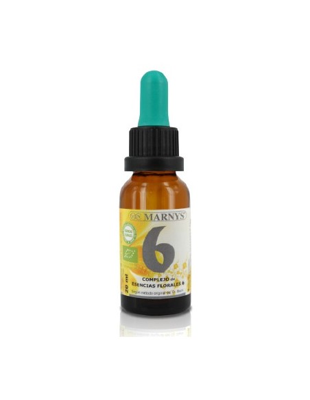 Marnys Complejo Floral Bio N 6 Intolerancia 20ml
