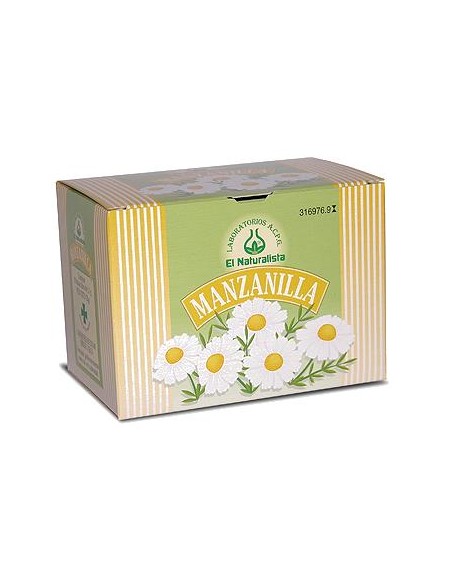 El Natural Manzanilla 20 Bolsitas Infusion