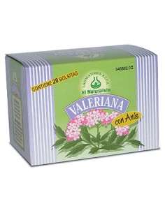 El Natural Valeriana Con Anis 20 Bolsitas Infusion