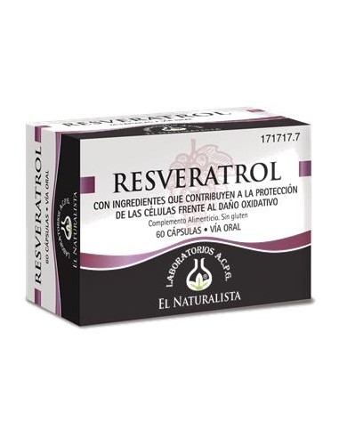 El Natural Resveratrol 60 Caps