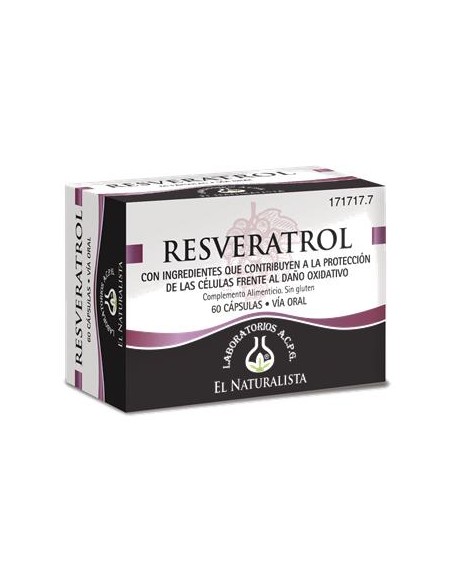 El Natural Resveratrol 60 Caps