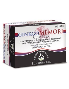 El Natural Ginkgomemori Complex 60 Caps