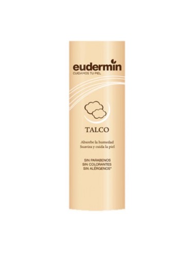 Eudermin Talc Without Allergens Without Parabens Without Coloring 200g Eudermin Talc Without Allergens Without Parabens Without Coloring 200g