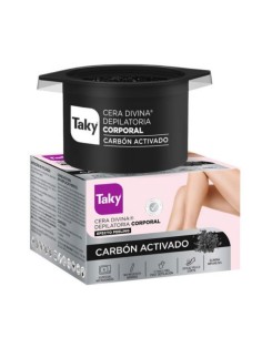 Taky Cire Dépilatoire Divine Corps au Charbon Actif 300gr