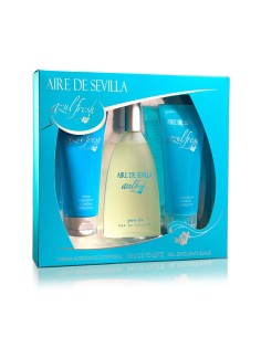 Aire De Sevilla Azul Fresh Eau De Toilette Vaporisateur 150ml Set 3 Pi