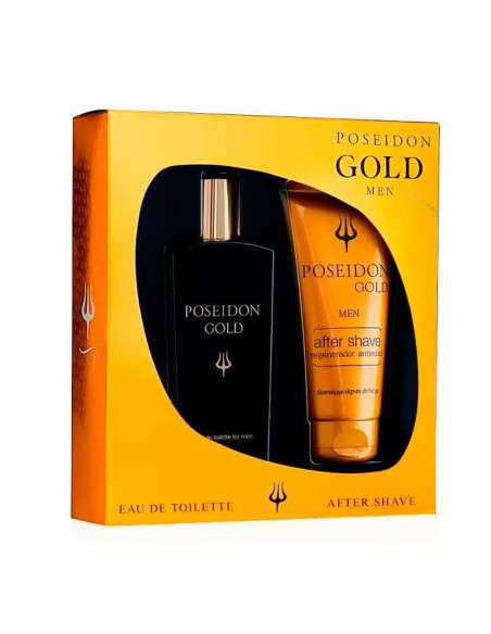 Poseidon Gold Men Eau De Toilette Spray 100ml Coffret 2 Produits