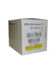 BD Microlance Aiguille 0,9mm x 25mm 100 Unités